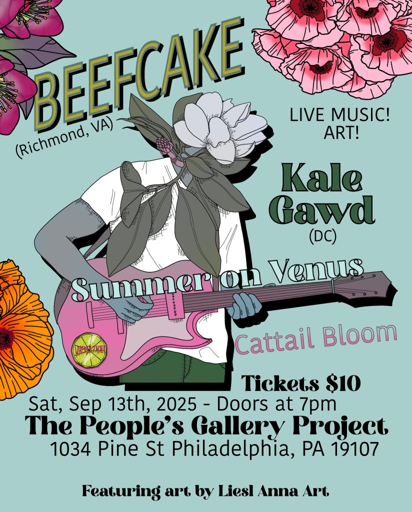 the people's gallery show flyer